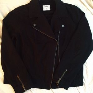 Old Navy Moto Jacket - Black - Size XL